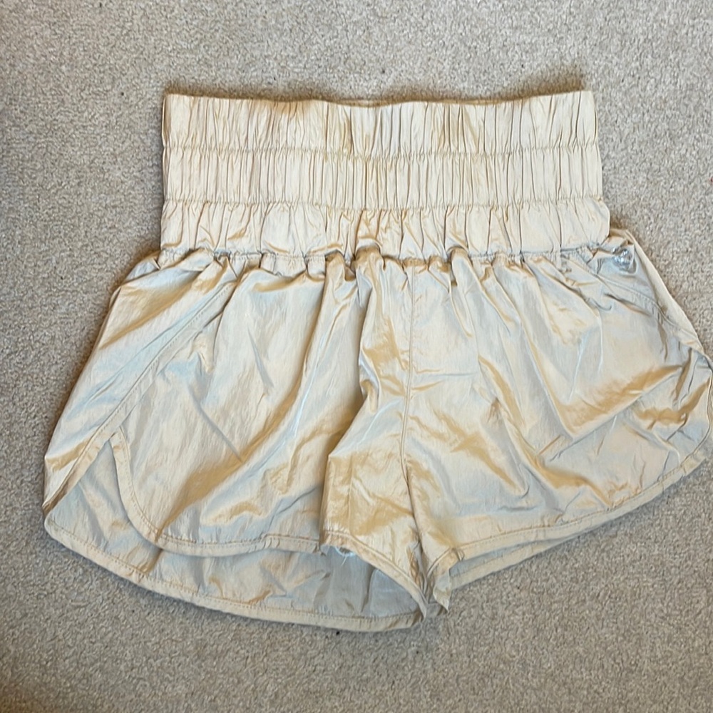 Free People Movement The Way Home Shirts Size S vanilla cream